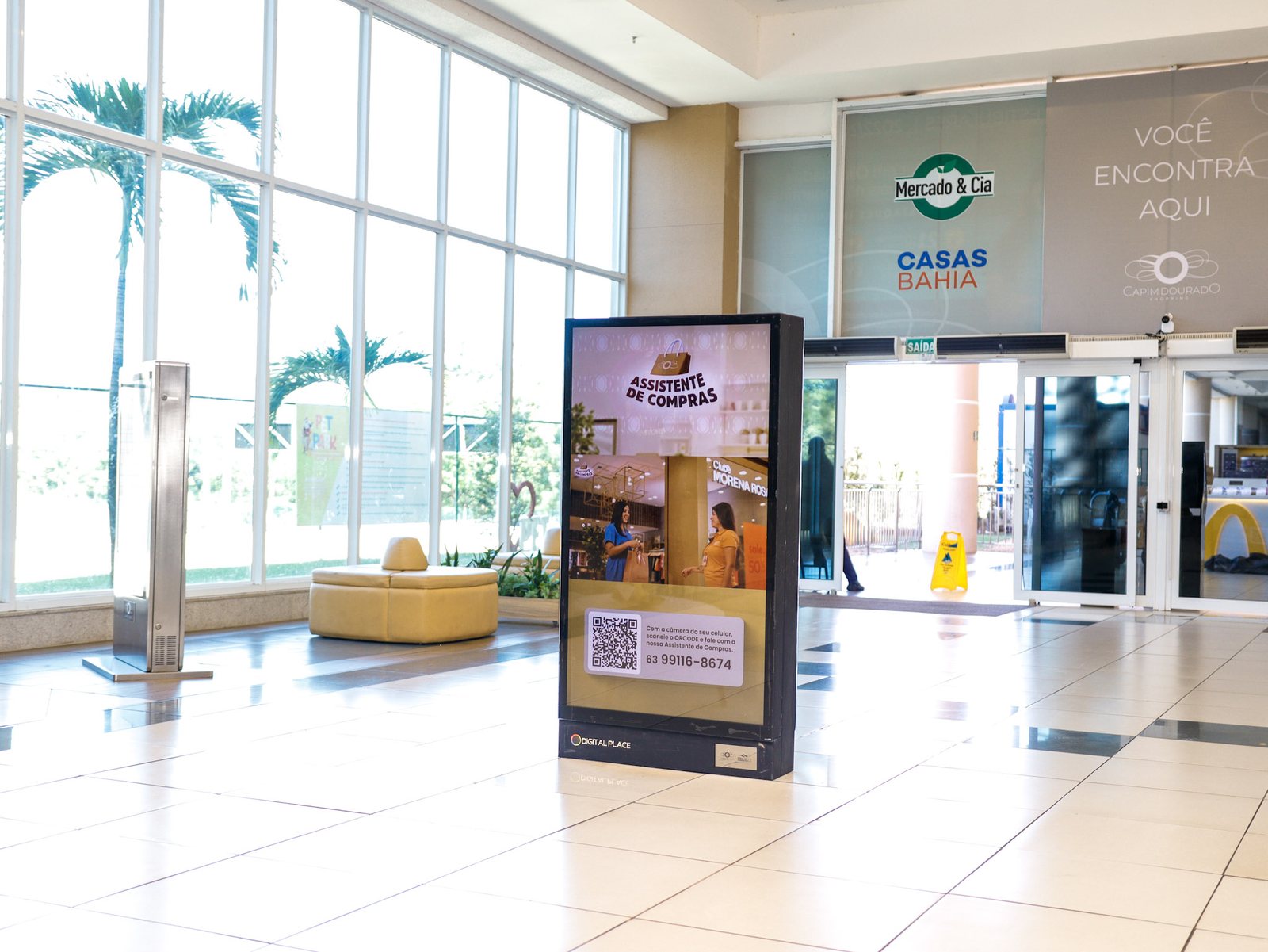 DOOH em Palmas é com a Digital Place