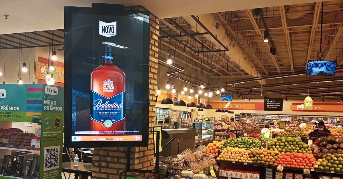 Retail Media OOH em supermecado Em Palmas, Tocantins